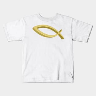 IXTUS - fish, an ancient sign of the early Christians Kids T-Shirt